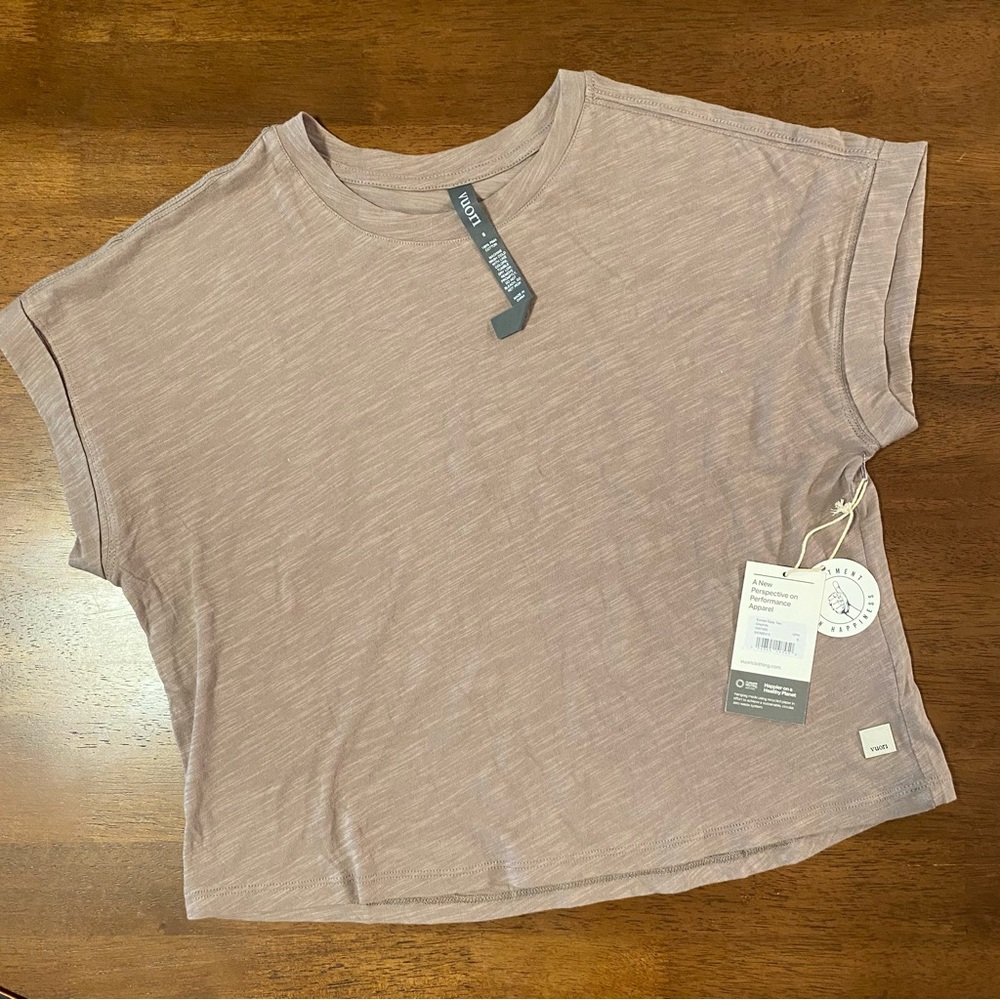 Vuori Sunset Easy Tee size small